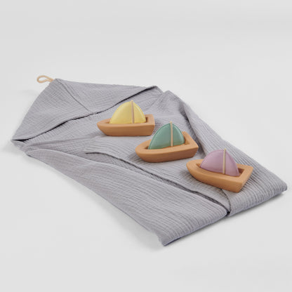 Sailing Trio & Hooded Towel Bundle